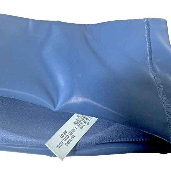 VSX Elevate™ Liquid Shine Stretch-Comfort Sports Bra, Midnight Sea Size Medium - Picture 4 of 5